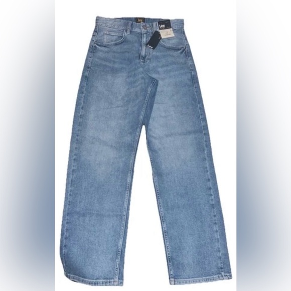Lee Relaxed Fit Light Blue Jeans Size 2M NWT - Picture 1 of 7